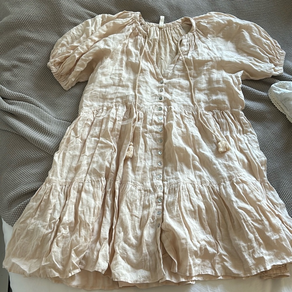 Spell linen dress